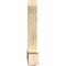 Ekena Millwork Eugene Rough Sawn Timber Gable Bracket, Douglas Fir, 60"W x 40"H x 6"D x 6"F, 16/12 Pitch GBW060X40X0606EUG00RDF - alternate 2